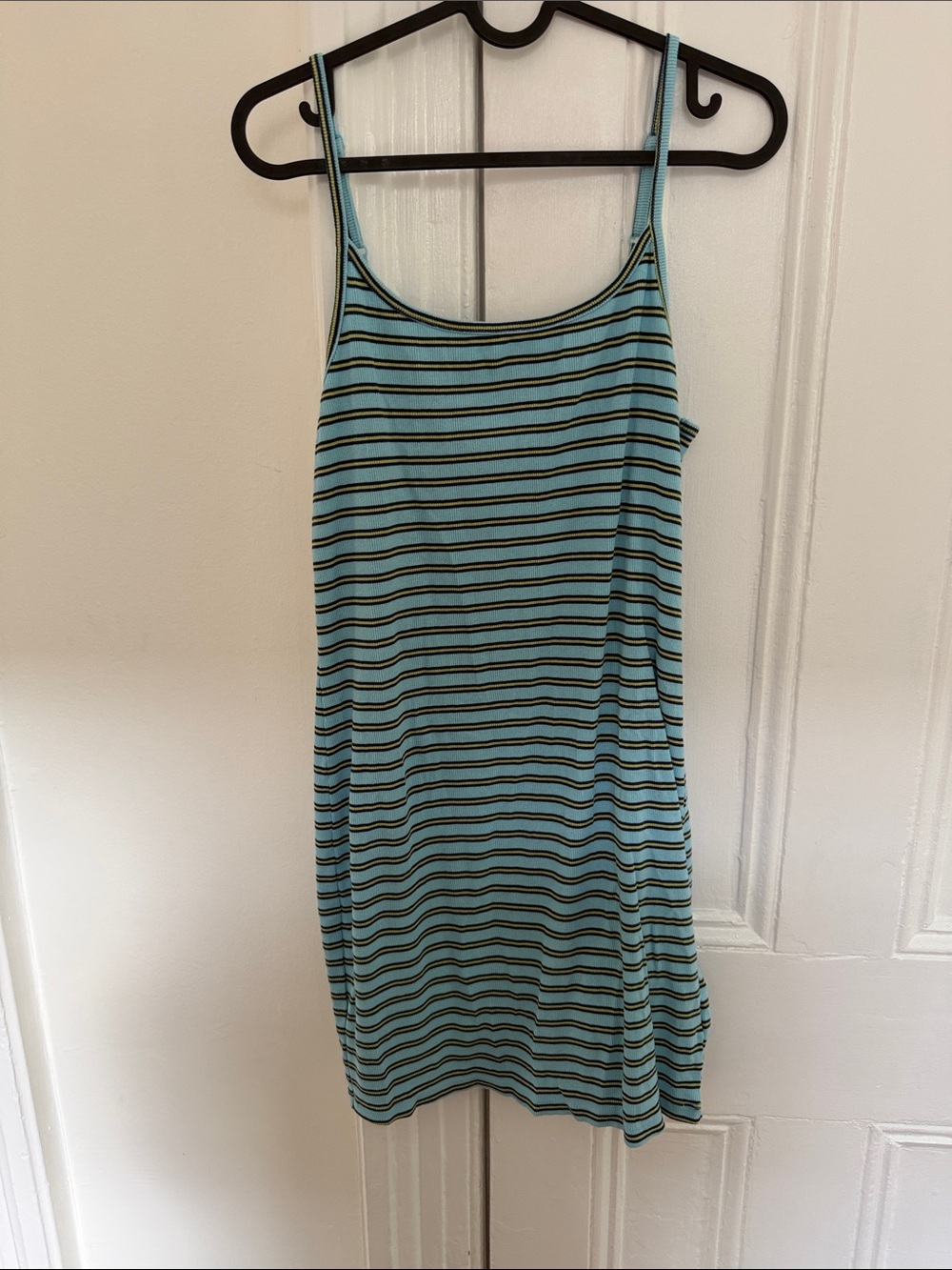 Striped Spaghetti Strap Dress